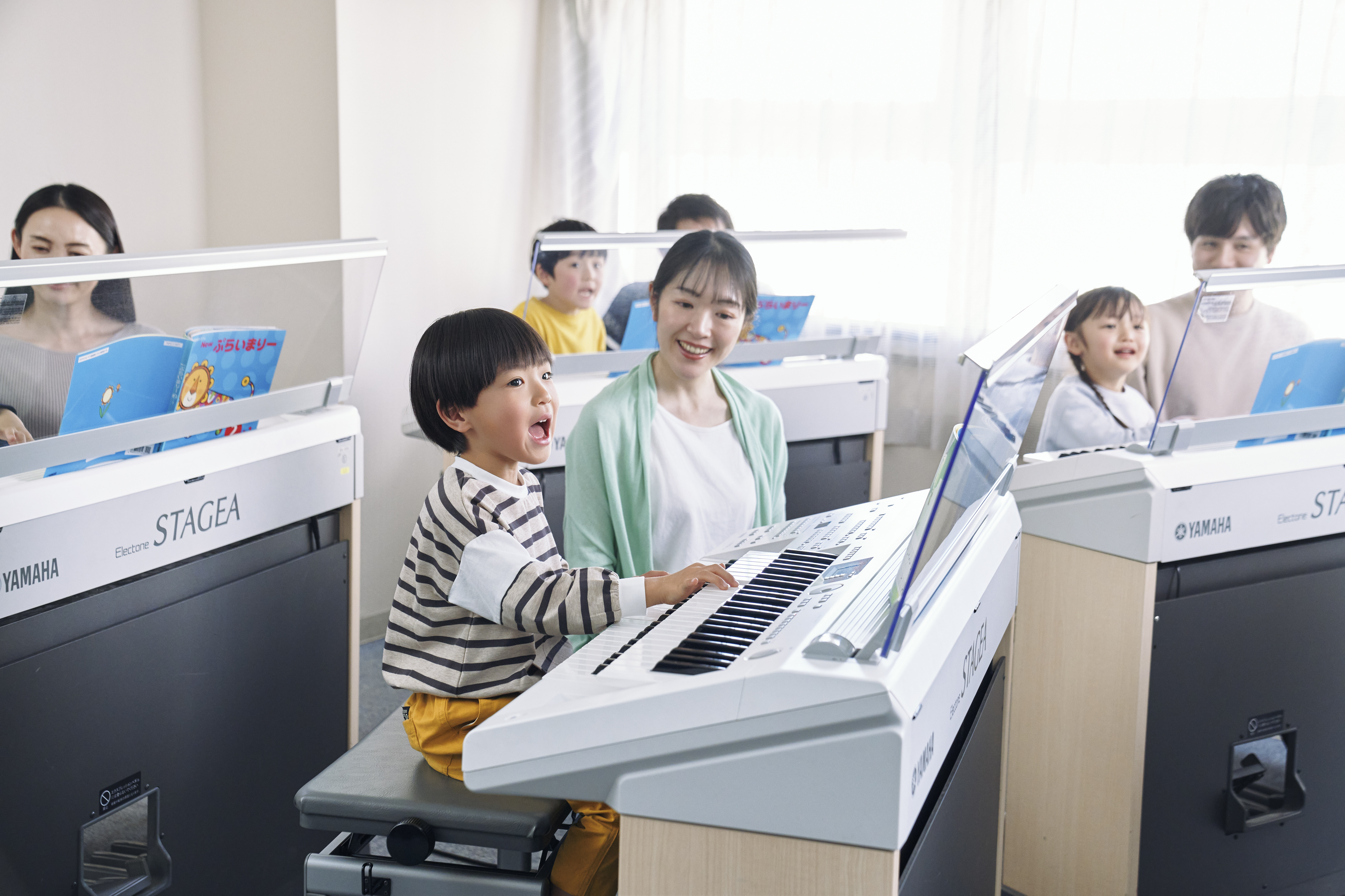 ぷらいまりーのレッスン風景